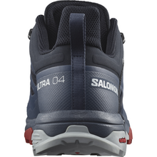 Load image into Gallery viewer, Salomon Men&#39;s X Ultra 4 Gore-Tex Trail Shoes (Carbon/Bering Sea/Pearl Blue)
