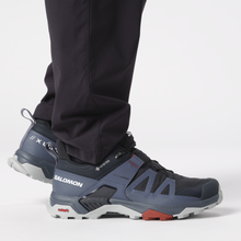 Load image into Gallery viewer, Salomon Men&#39;s X Ultra 4 Gore-Tex Trail Shoes (Carbon/Bering Sea/Pearl Blue)
