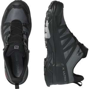 Salomon Men's X Ultra 4 Gore-Tex Trail Shoes - WIDE FIT (Magnet/Black/Monument)