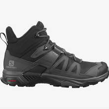 Load image into Gallery viewer, Salomon Men&#39;s X Ultra 4 Gore-Tex Mid Trail Boots - WIDE FIT (Black/Magnet/Pearl Blue)
