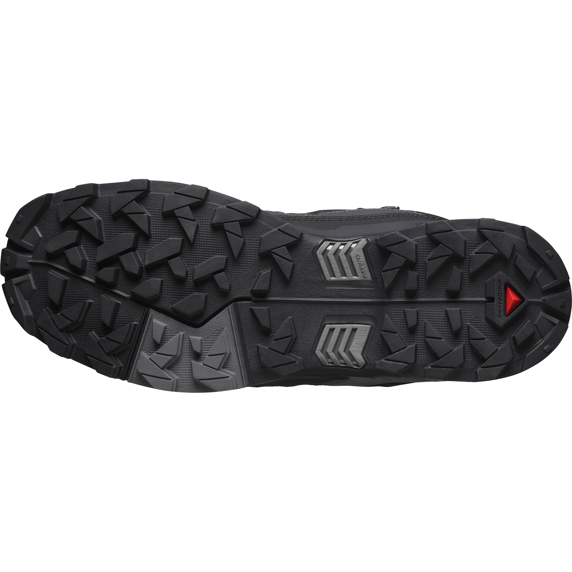 Salomon Men's X Ultra 5 Gore-Tex Wide Fit Mid Trail Boots (Black/Asphalt/Castlerock)