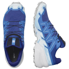 Load image into Gallery viewer, Salomon Men&#39;s Speedcross 6 Trail Running Shoes (Lapis Blue/Ibiza Blue/White)
