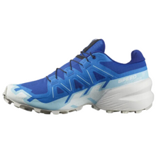 Load image into Gallery viewer, Salomon Men&#39;s Speedcross 6 Trail Running Shoes (Lapis Blue/Ibiza Blue/White)
