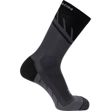 Load image into Gallery viewer, Salomon Unisex Speedcross Crew Length Socks (Black/Magnet/Quarry)
