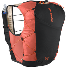 Load image into Gallery viewer, Salomon Women&#39;s Active Skin 12L Running Vest Set (Emerglow/Black)
