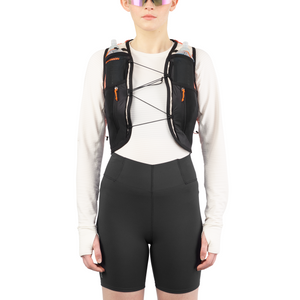 Salomon Women's Active Skin 12L Running Vest Set (Emerglow/Black)