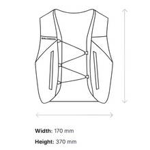Load image into Gallery viewer, Salomon Women&#39;s Active Skin 4L Running Vest Set (Black/Metal)
