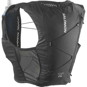 Salomon Women's Active Skin 4L Running Vest Set (Black/Metal)
