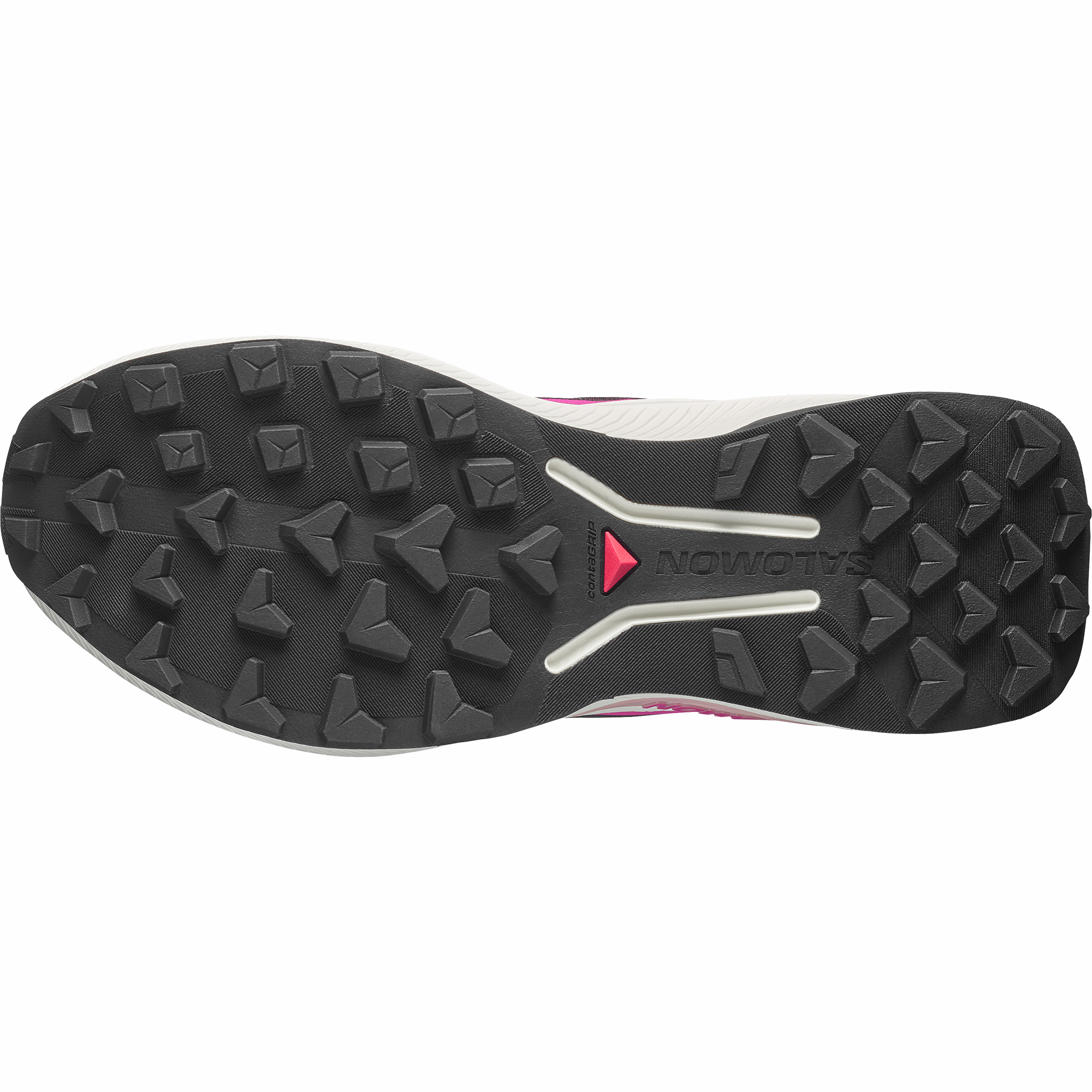 Salomon Women's Genesis 2 Trail Running Shoes Black Vanilla Ice Pink Yarrow L49305300