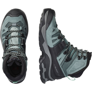 Salomon Women's Quest 4 Gore-Tex Hillwalking Boots (Slate/Trooper/Opal Blue)