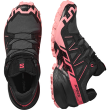 Load image into Gallery viewer, Salomon Women&#39;s Speedcross 6 Gore-Tex Trail Running Shoes (Nine Iron/Black/Flamingo Pink)
