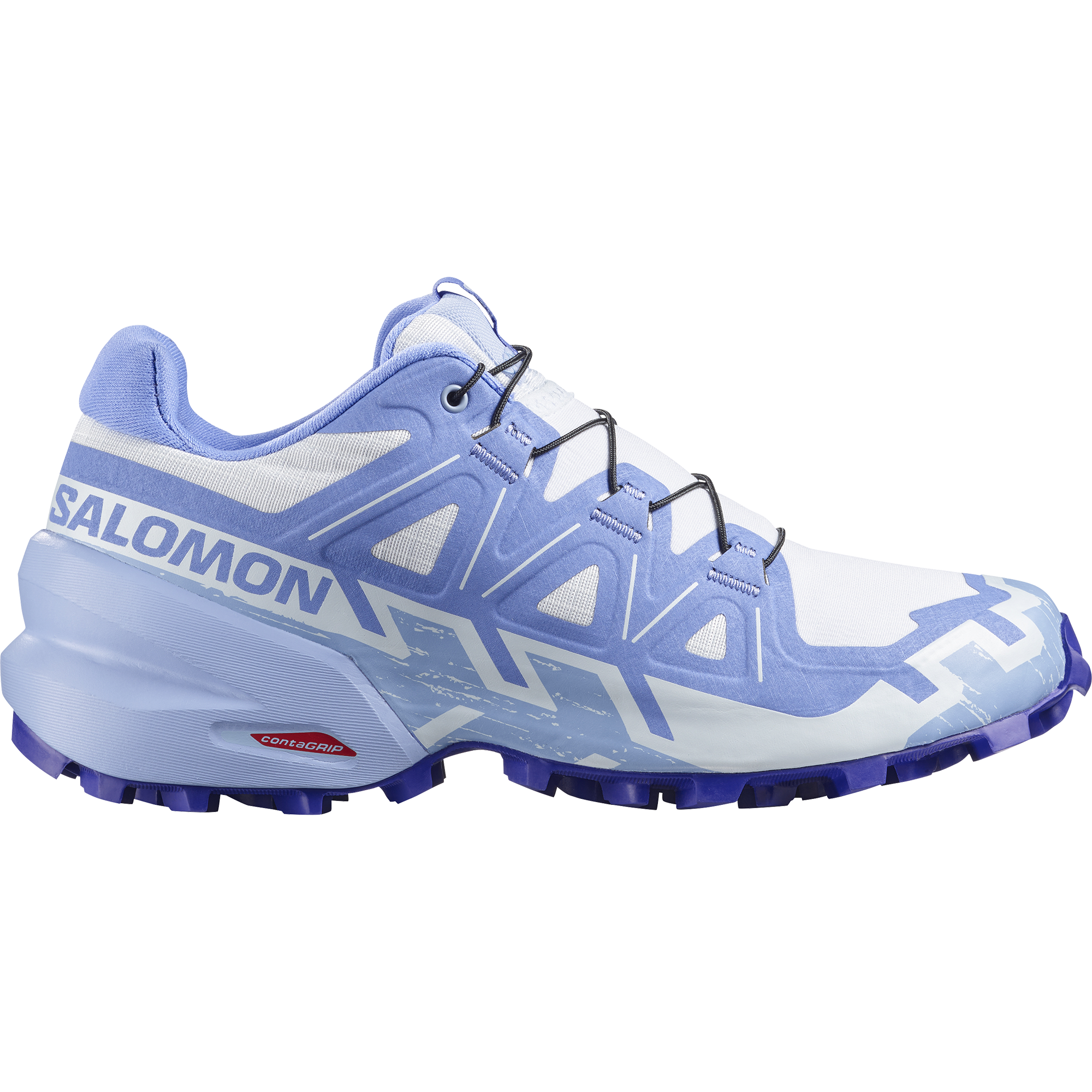 Salomon Women's Speedcross 6 Trail Running Shoes (Ancient Water/Brunnera Blue)