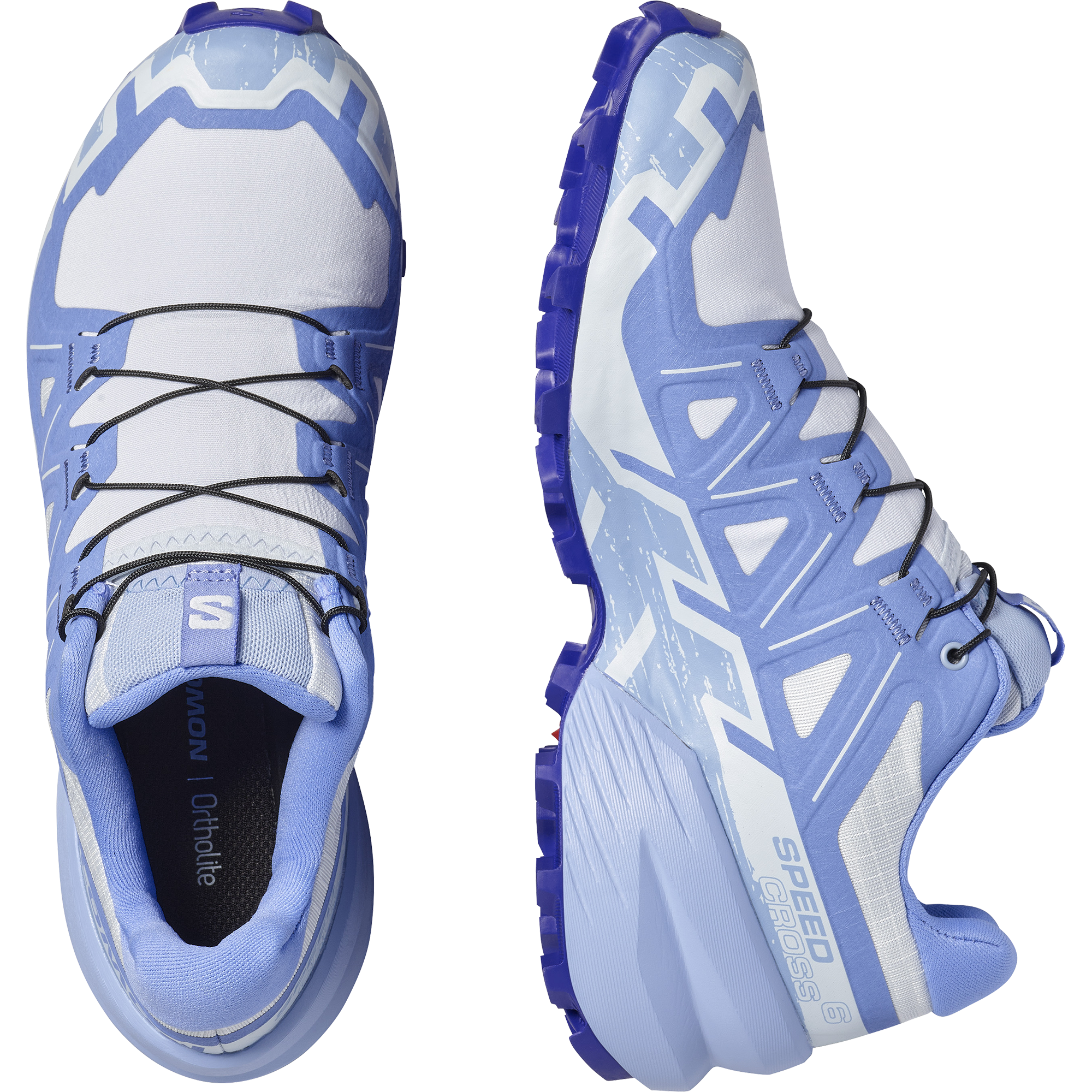 Salomon Women's Speedcross 6 Trail Running Shoes (Ancient Water/Brunnera Blue)