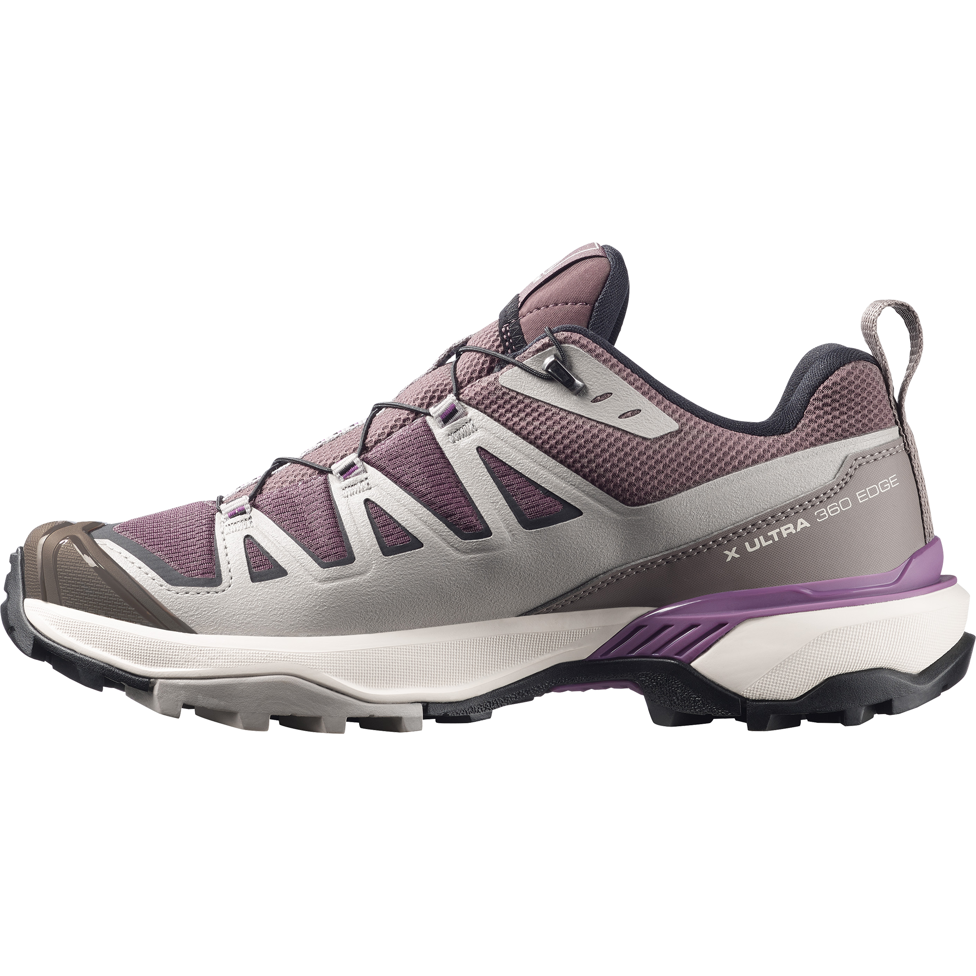 Salomon Women's X Ultra 360 Edge Gore-Tex Trail Shoes (Huckleberry/Paloma)
