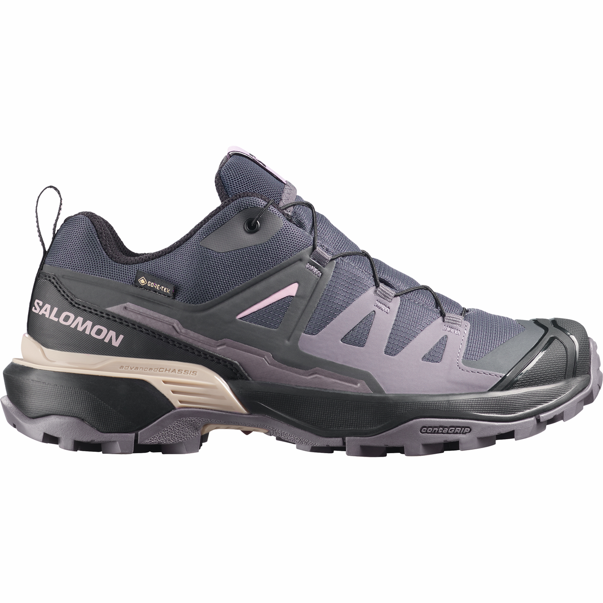 Salomon Women's X Ultra 360 Gore-Tex Trail Shoes (Nine Iron/Excalibur/Shadow Grey)