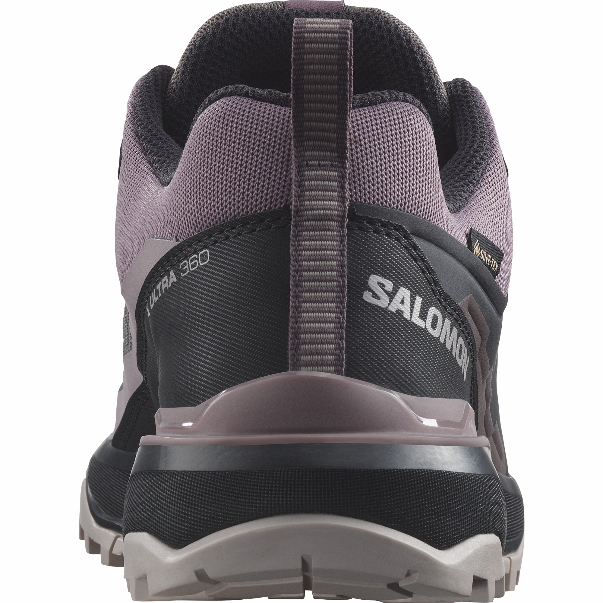 Salomon Women's X Ultra 360 Gore-Tex Hiking Trail Shoes Plum Kitten Phantom Cork L47449400