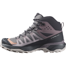 Load image into Gallery viewer, Salomon Women&#39;s X Ultra 360 Gore-Tex Mid Trail Boots (Plum Kitten/Phantom/Cork)
