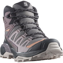 Load image into Gallery viewer, Salomon Women&#39;s X Ultra 360 Gore-Tex Mid Trail Boots (Plum Kitten/Phantom/Cork)
