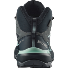 Load image into Gallery viewer, Salomon Women&#39;s X Ultra 360 Gore-Tex Mid Trail Boots (Turbulence/Carbon/Tourmaline)
