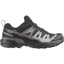 Load image into Gallery viewer, Salomon Women&#39;s X Ultra 360 Gore-Tex Trail Shoes (Black/Plum Kitten/Shale)
