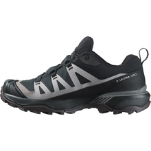 Load image into Gallery viewer, Salomon Women&#39;s X Ultra 360 Gore-Tex Trail Shoes (Black/Plum Kitten/Shale)
