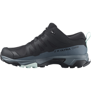 Salomon Women's X Ultra 4 Gore-Tex Trail Shoes (Black/Stormy Weather/Opal Blue)