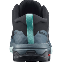 Load image into Gallery viewer, Salomon Women&#39;s X Ultra 4 Gore-Tex Trail Shoes (Black/Stormy Weather/Opal Blue)
