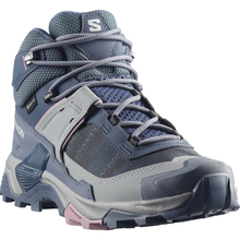 Load image into Gallery viewer, Salomon Women's X Ultra 5 Gore-Tex Mid Trail Boots (Spellbound/Monument/Dusky Orchid)
