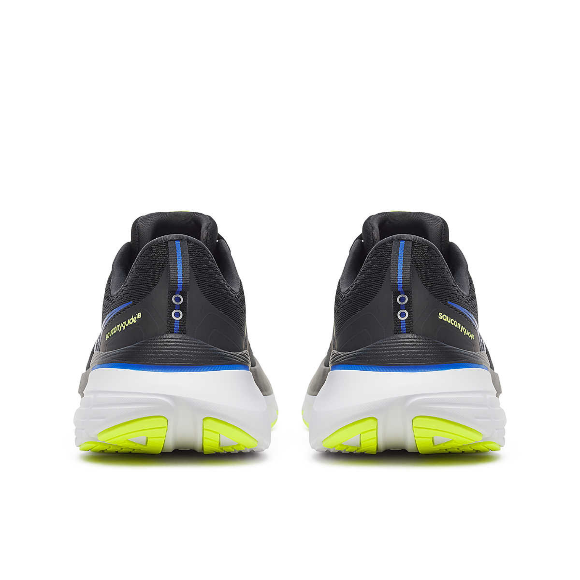 Saucony Men's Guide 18 Running Shoes (Black/Lapis)