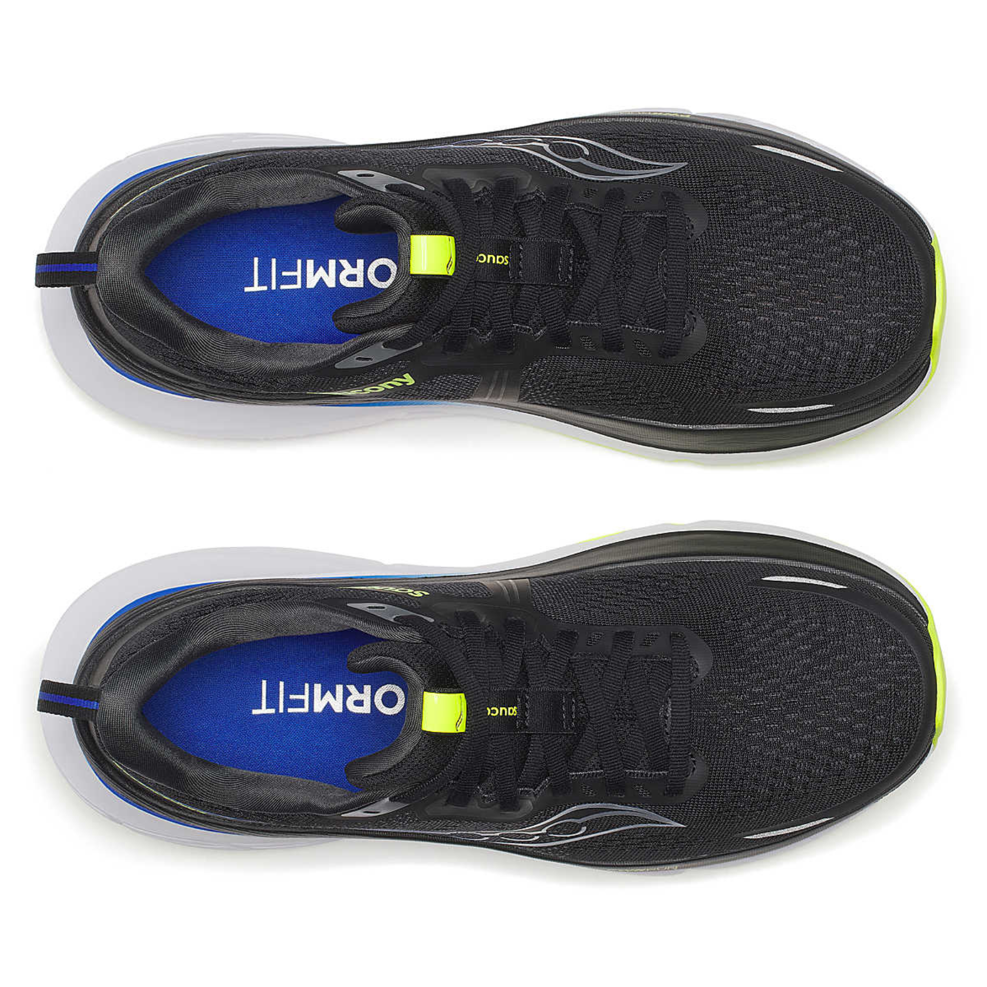 Saucony Men's Guide 18 Running Shoes (Black/Lapis)