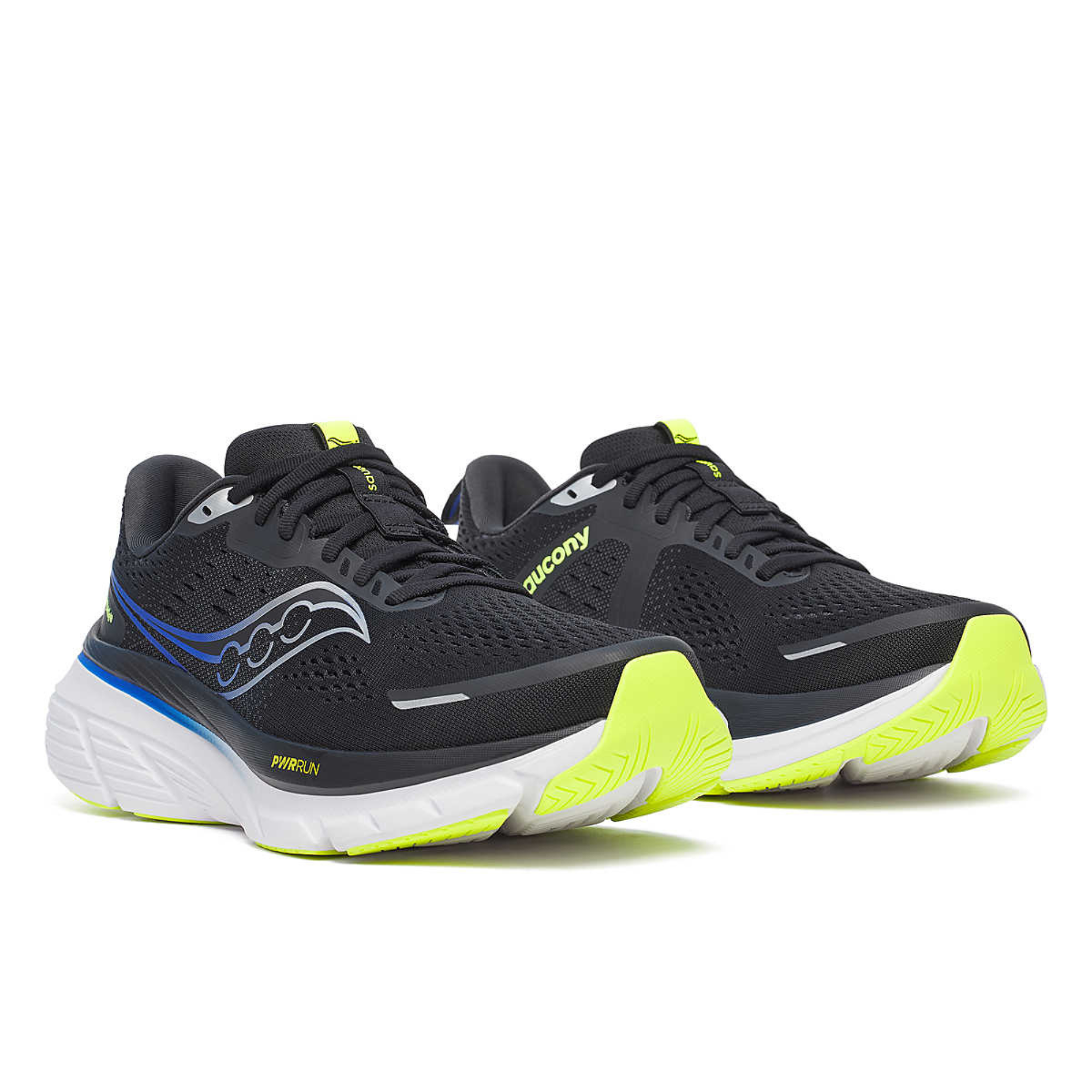 Saucony Men's Guide 18 Running Shoes (Black/Lapis)