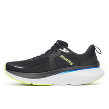 Load image into Gallery viewer, Saucony Men&#39;s Guide 18 Running Shoes (Black/Lapis)
