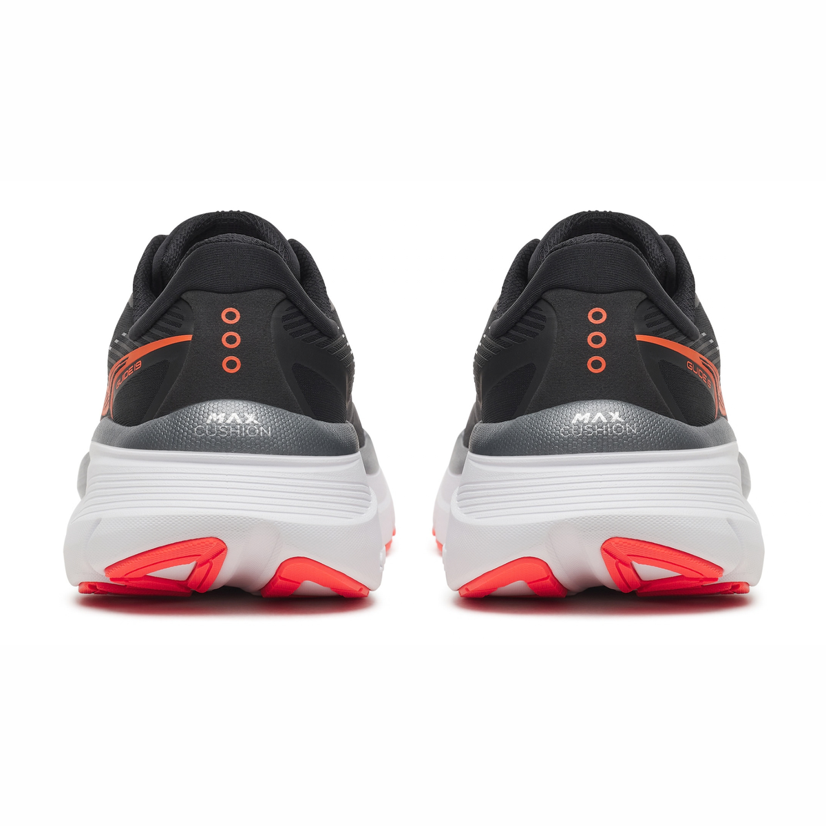 Saucony Men's Guide 19 Running Shoes (Black/Vizired)