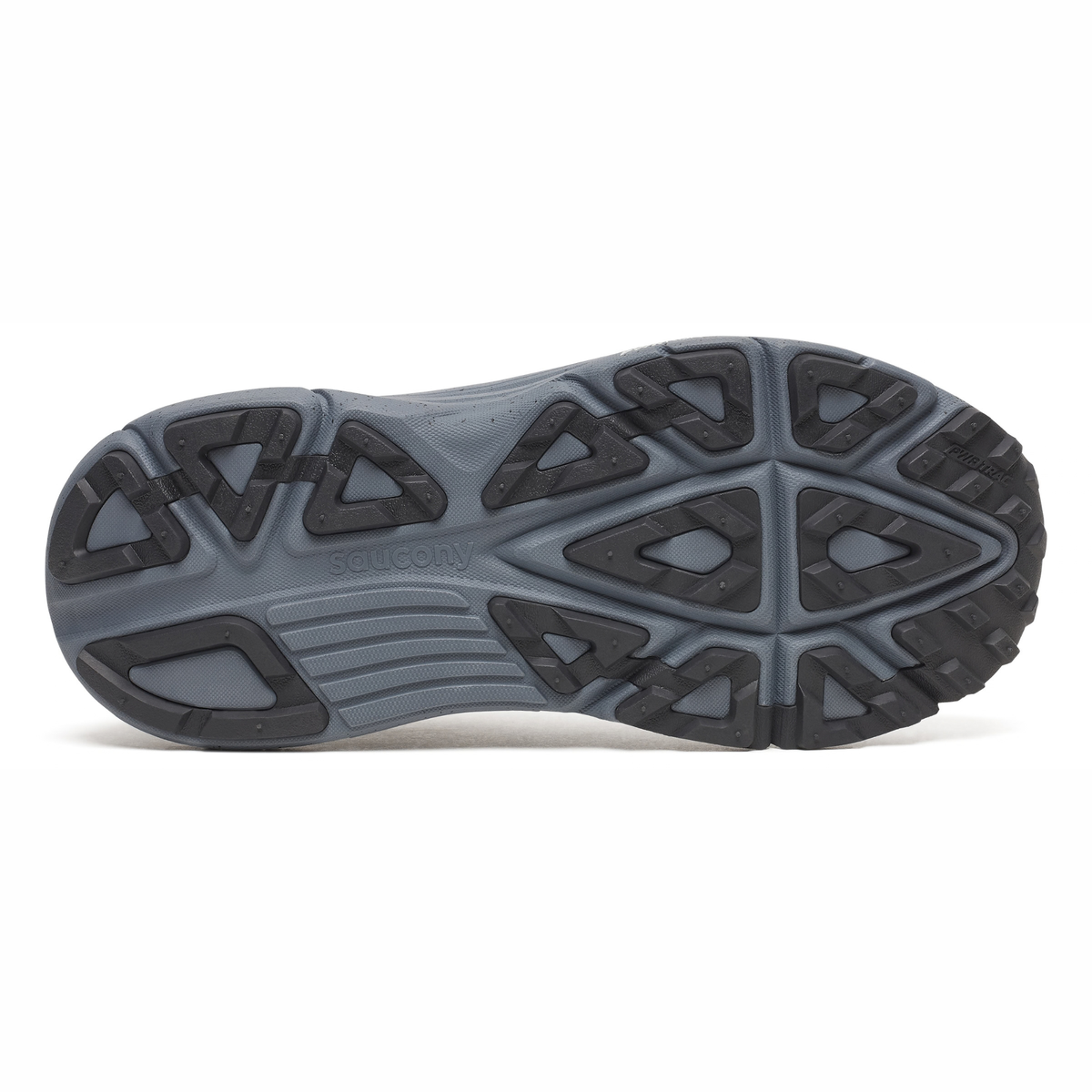 Saucony Men's Guide Trail Gore-Tex Trail Running Shoes (Black/Gunmetal)