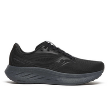 Load image into Gallery viewer, Saucony Men&#39;s Ride 18 Running Shoes (Black/Shadow)
