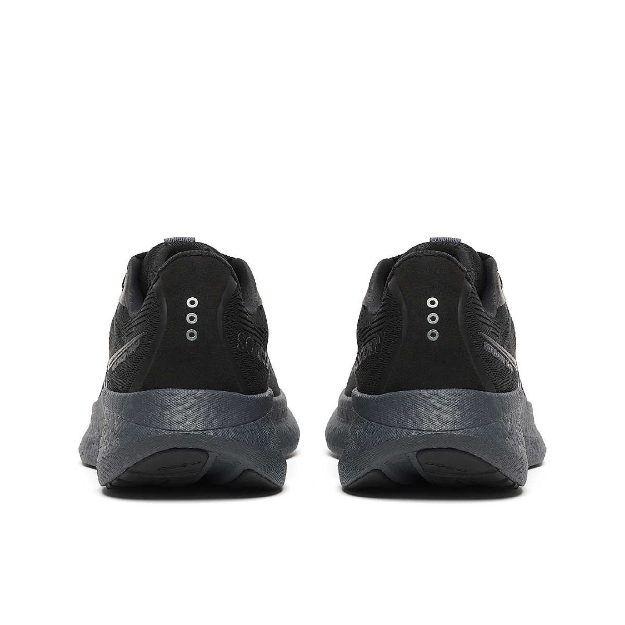Saucony Men's Ride 18 Running Shoes (Black/Shadow)