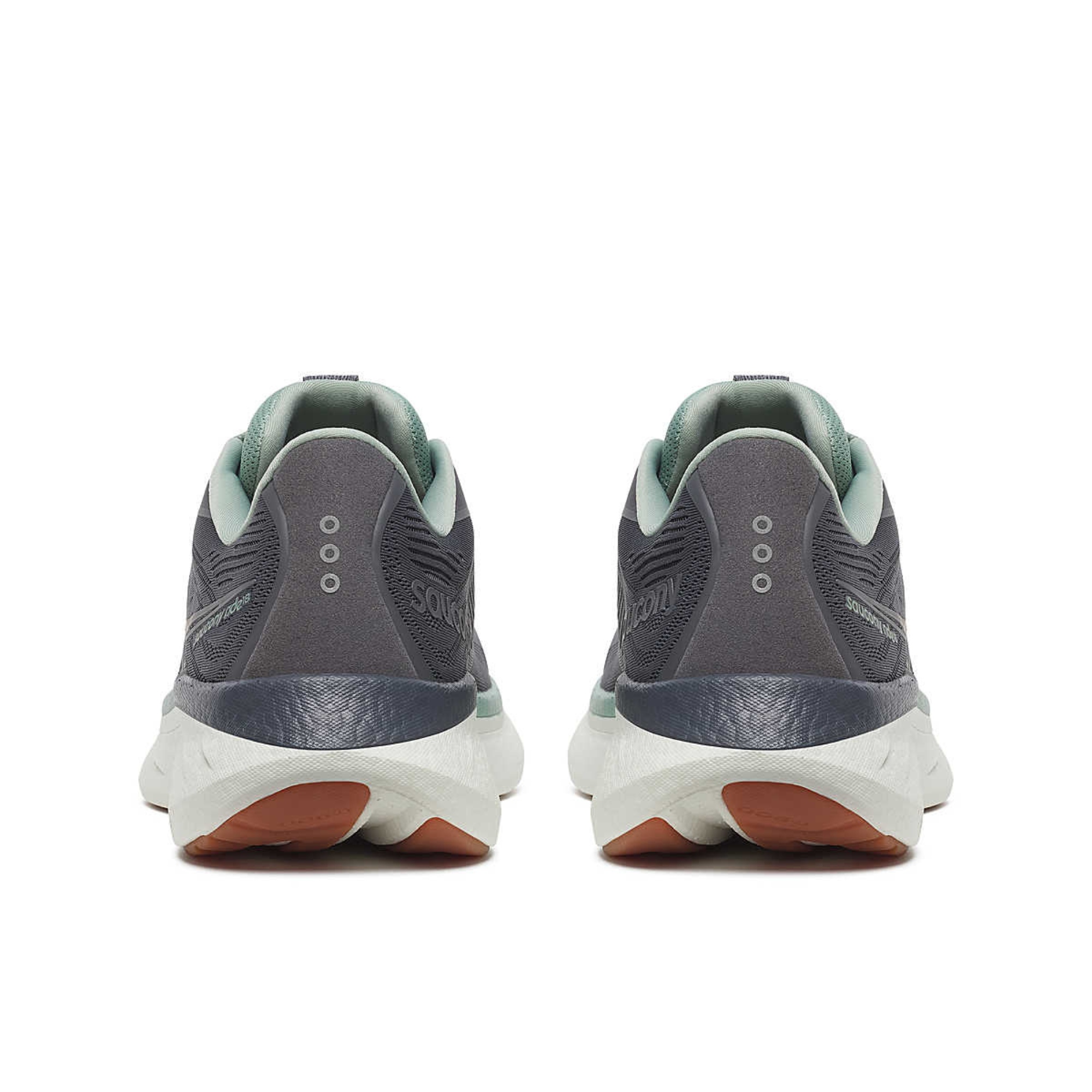 Saucony Men's Ride 18 Running Shoes (Carbon/Iceberg)