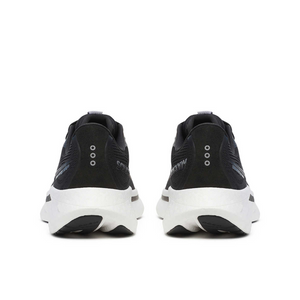 Saucony Men's Ride 18 Running Shoes - WIDE FIT (Black/White)