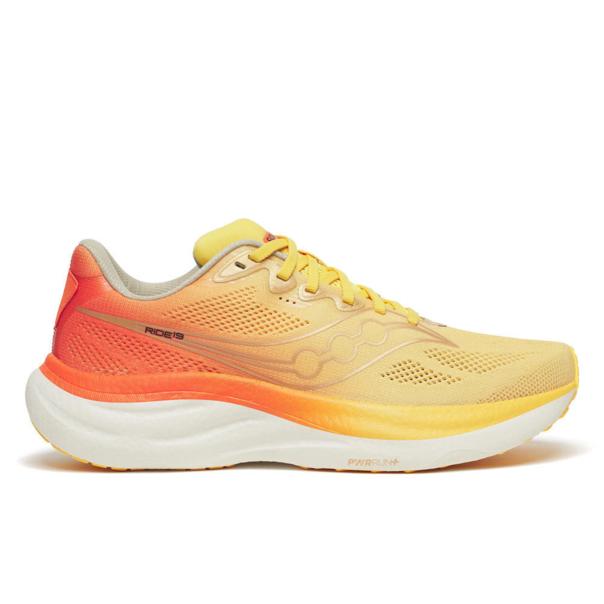 Saucony Men's Ride 19 Running Shoes (Sunrise)
