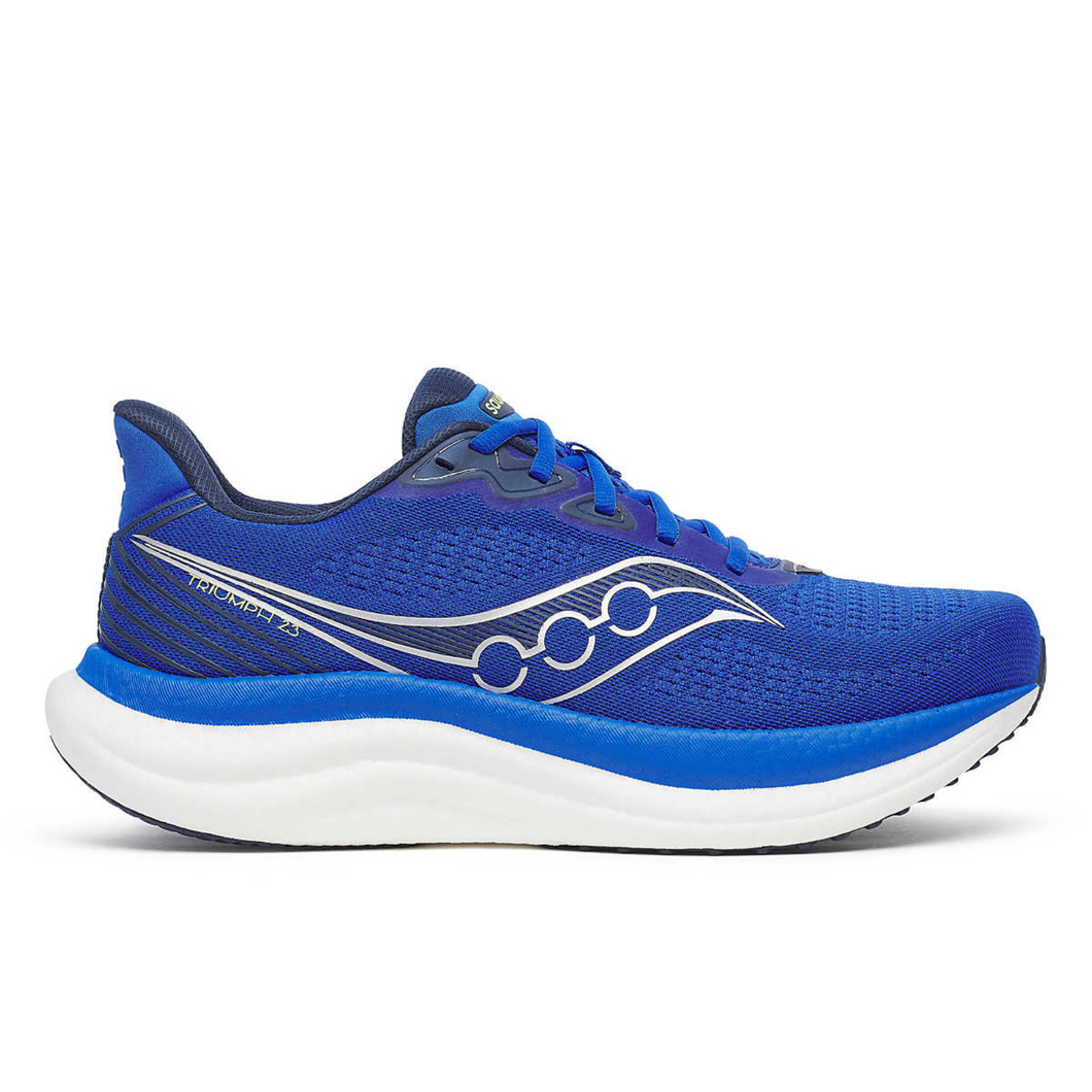 Saucony Men's Triumph 23 Running Shoes (Lapis/Silver)