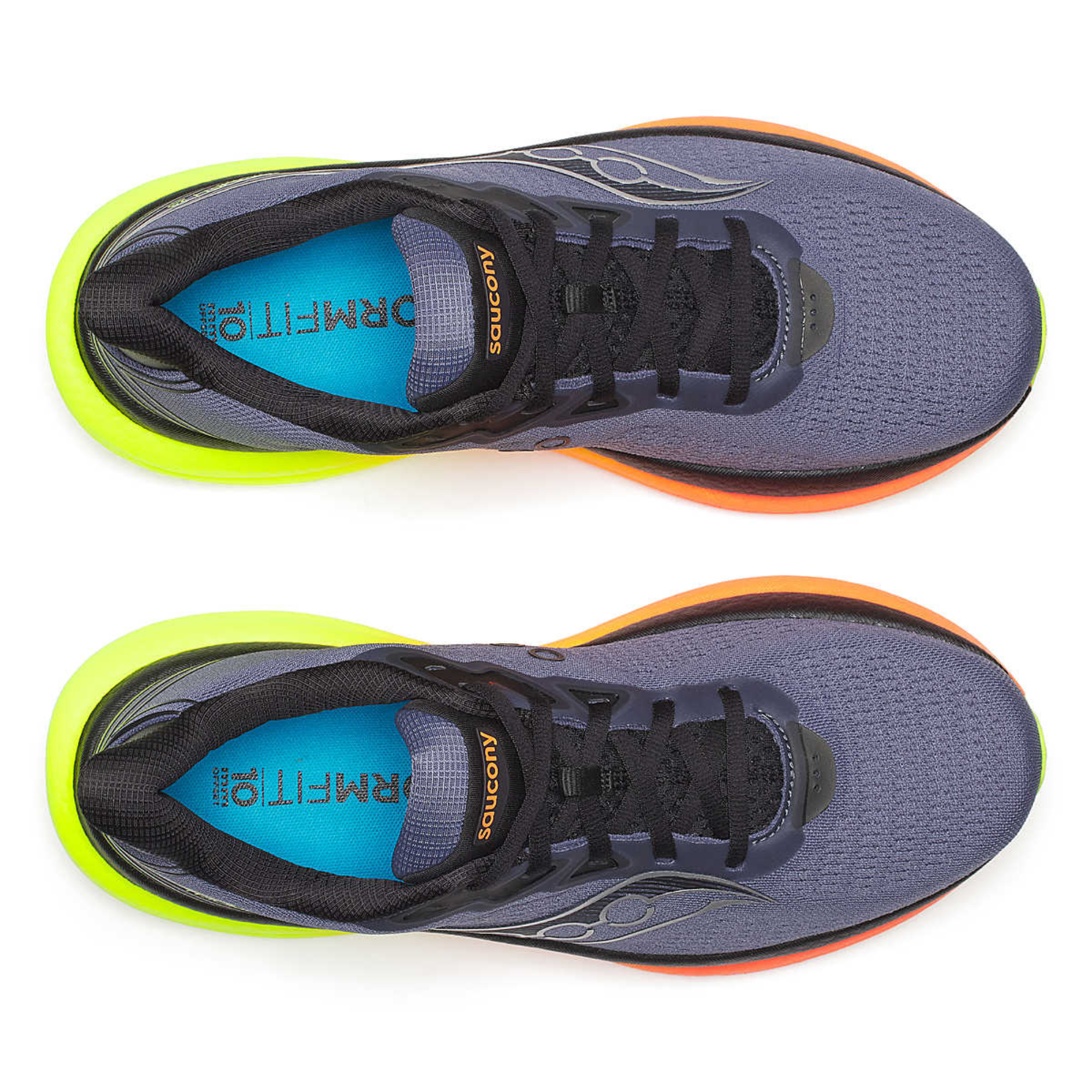 Saucony Men's Triumph 23 Running Shoes (Shadow/Vizi)