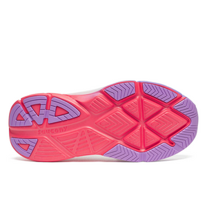 Saucony Women's Guide 18 Running Shoes (White/Crocus)