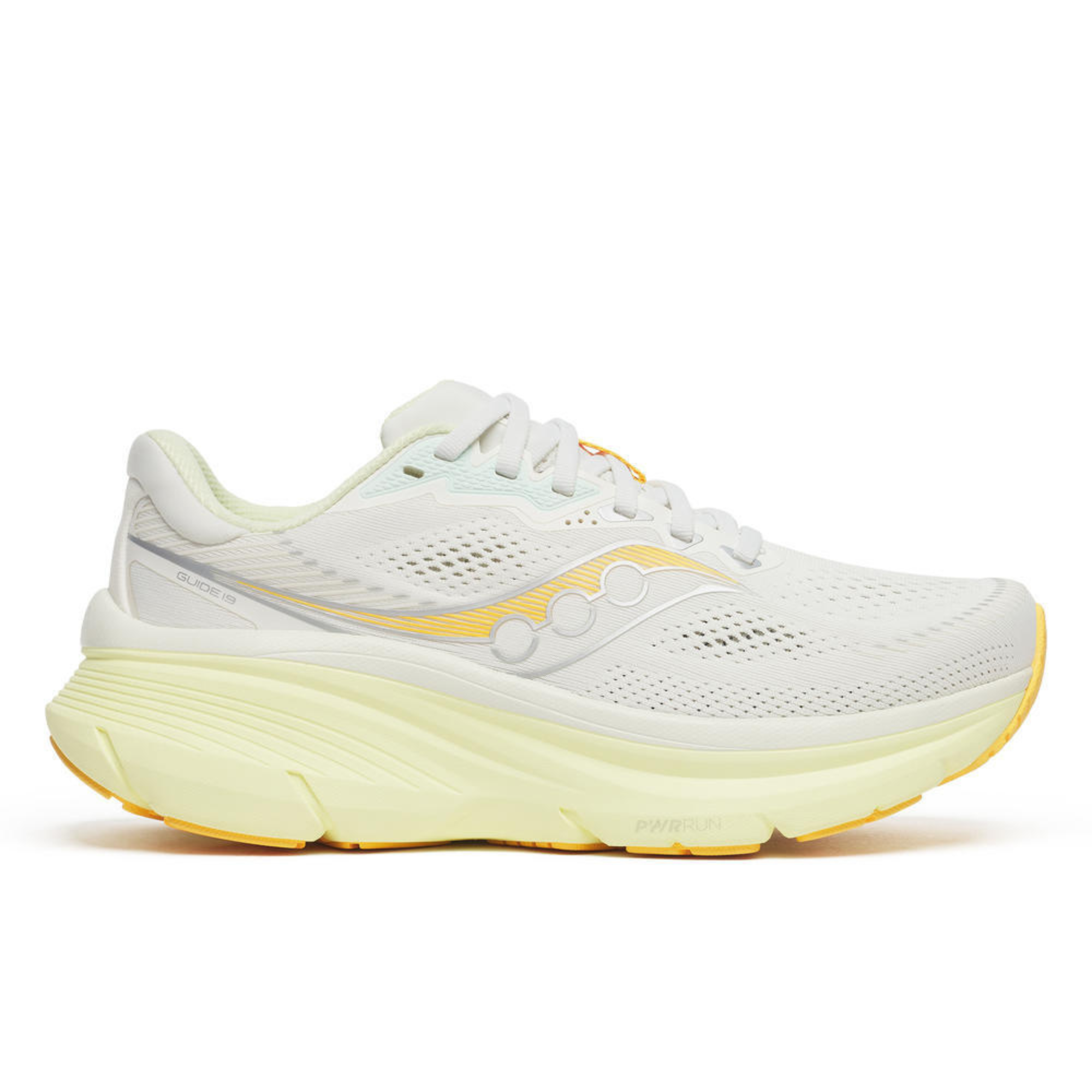 Saucony Women's Guide 19 Running Shoes (Ivory/Tender)
