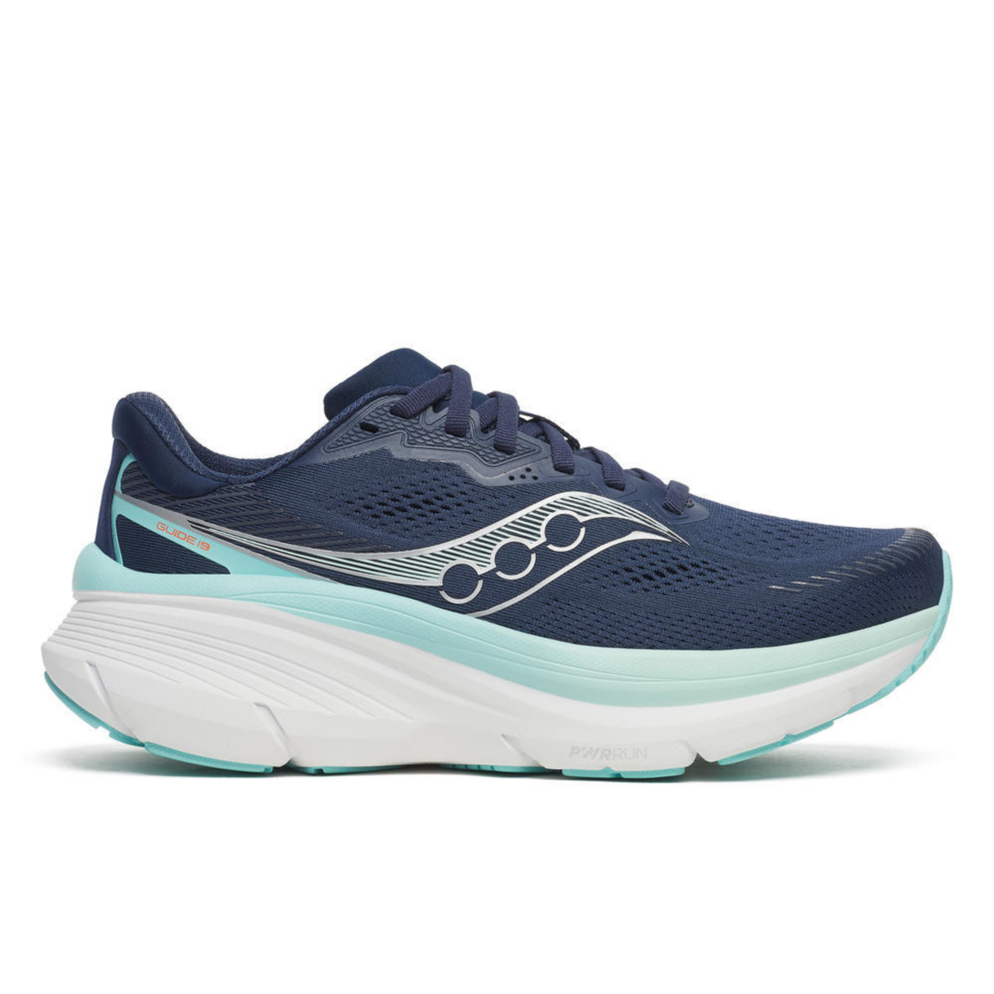 Saucony Women's Guide 19 Running Shoes (Navy/Aqua)