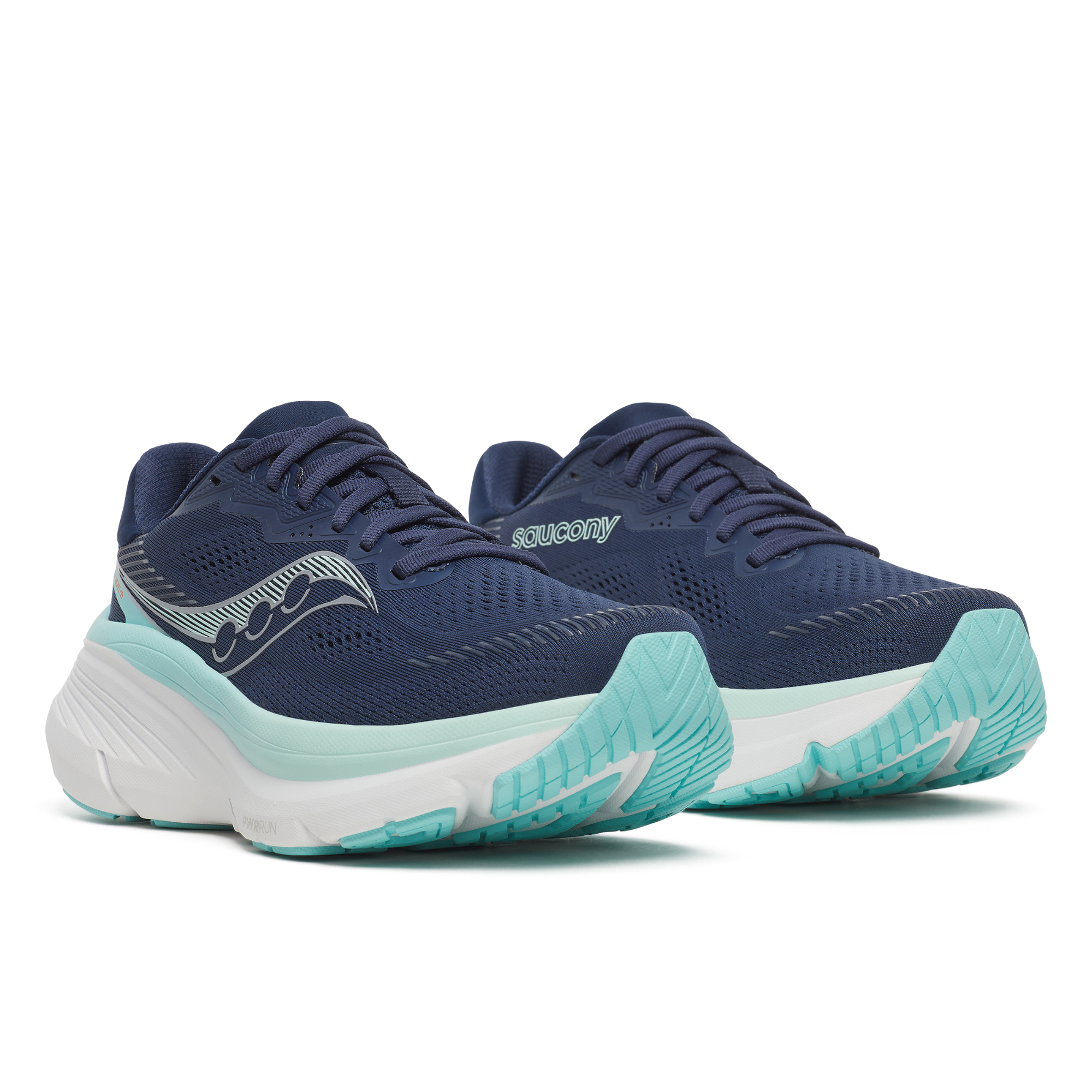 Saucony Women's Guide 19 Running Shoes (Navy/Aqua)