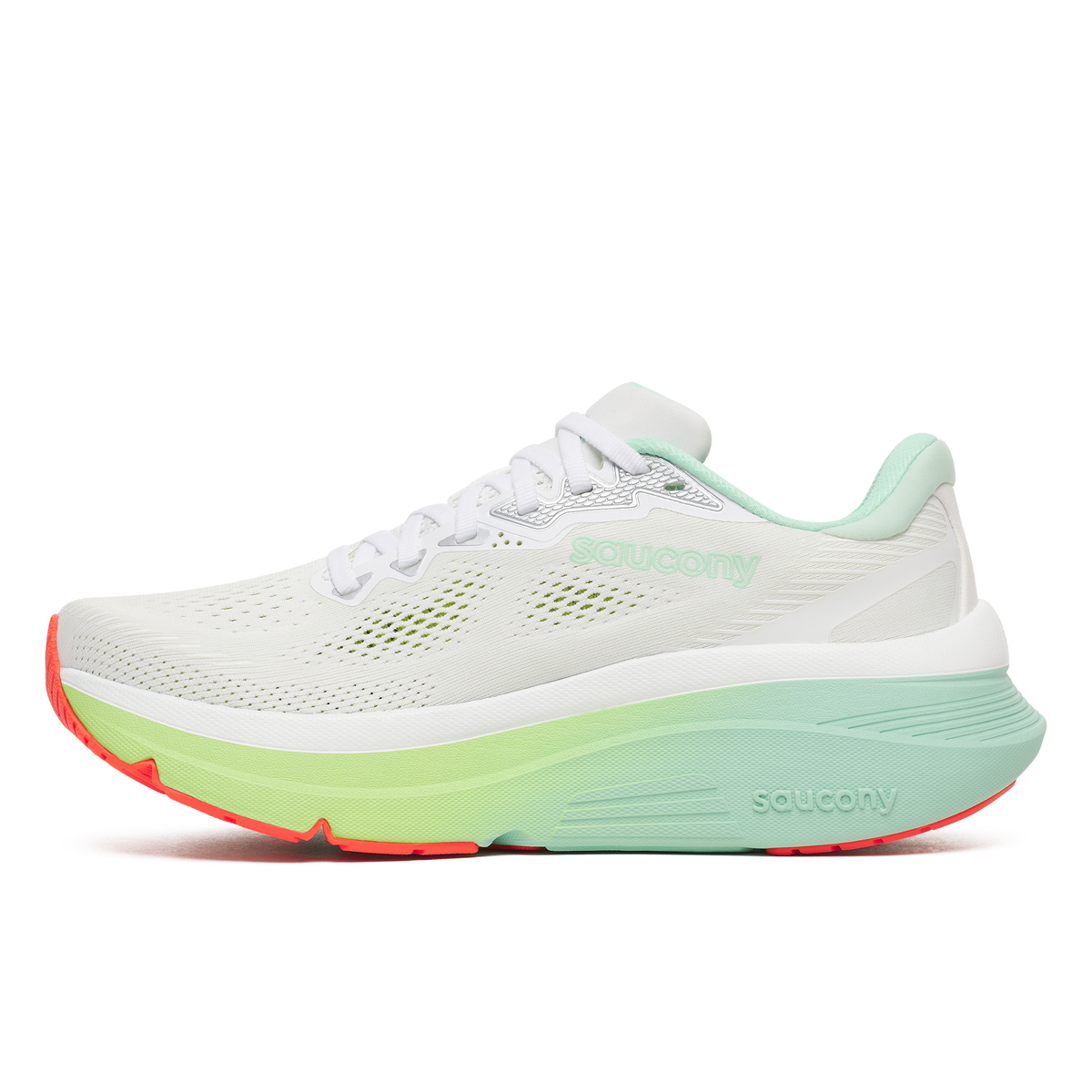 Saucony Women's Guide 19 Running Shoes White Tint 1012 S101465