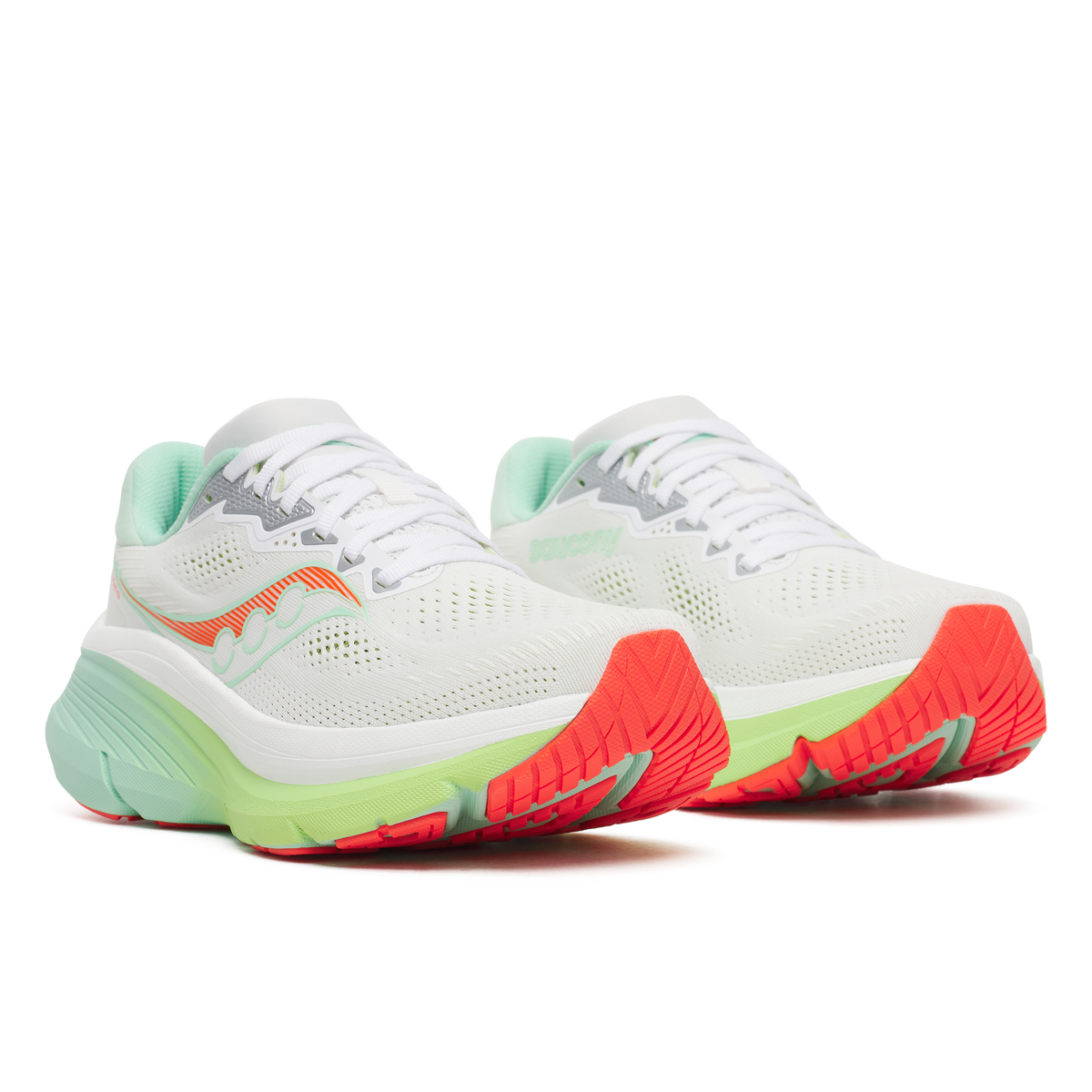 Saucony Women's Guide 19 Running Shoes White Tint 1012 S101465