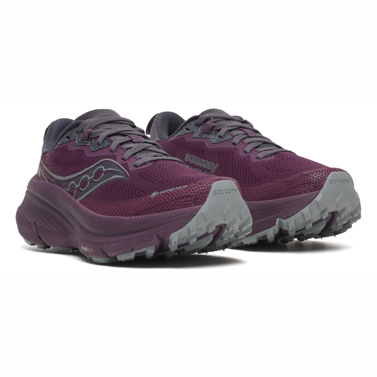 Saucony Women's Guide Trail Gore-Tex Trail Running Shoes (Eggplant)