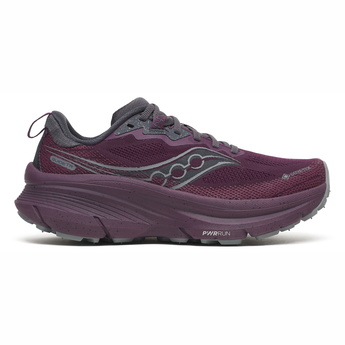 Saucony Women's Guide Trail Gore-Tex Trail Running Shoes (Eggplant)