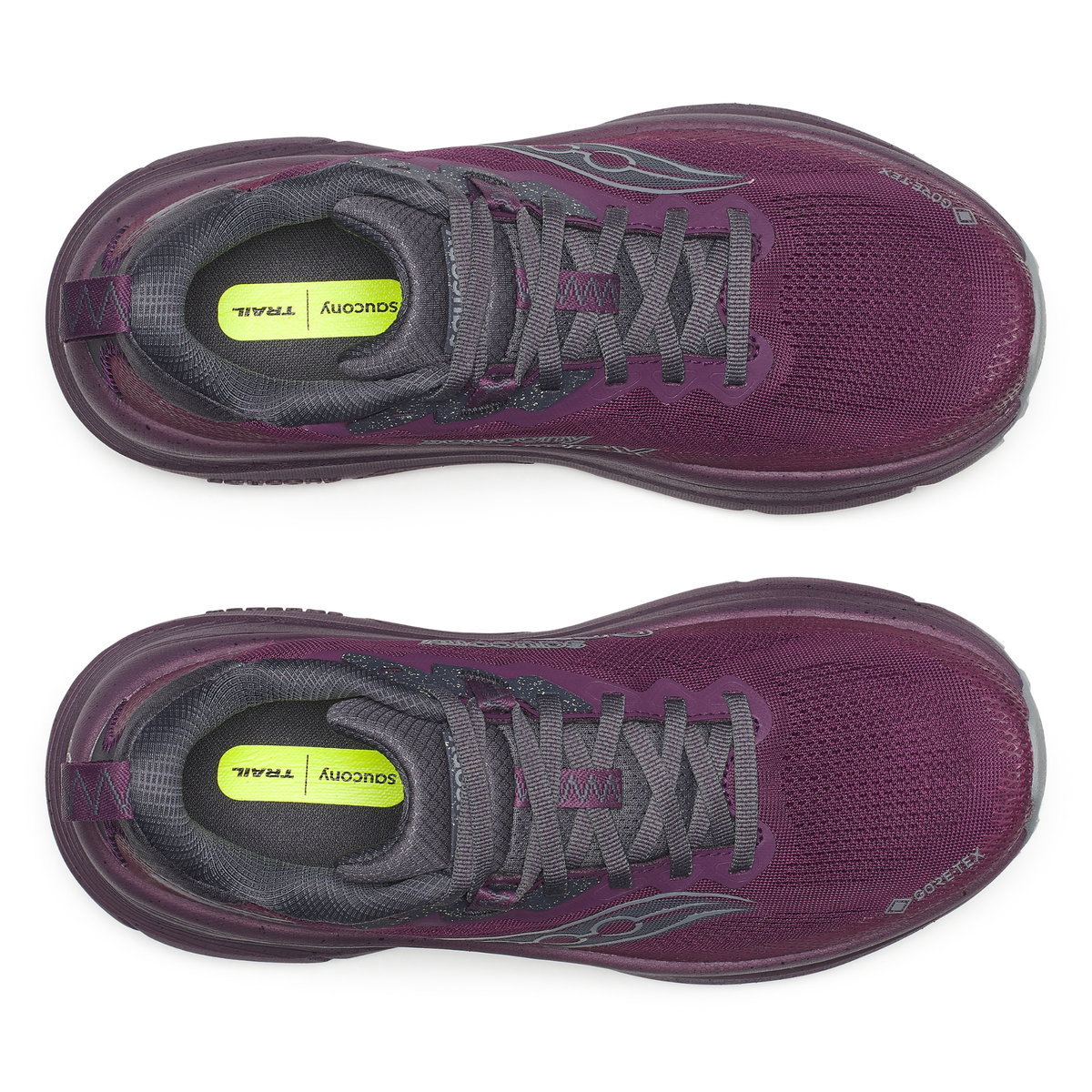 Saucony Women's Guide Trail Gore-Tex Trail Running Shoes (Eggplant)